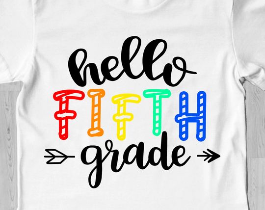 Hello fifth grade T Shirt