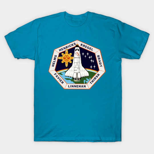 STS-78 MISSION PATCH (SPACE SHUTTLE COLUMBIA) - Space Shuttle Launches - T-Shirt