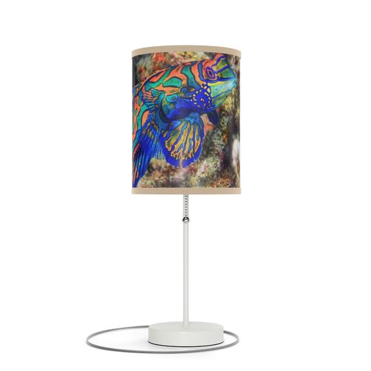 Saltwater Fish Lamp on a Stand, US|CA plug