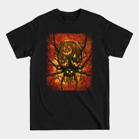 Harvest Spider - Halloween - T-Shirt