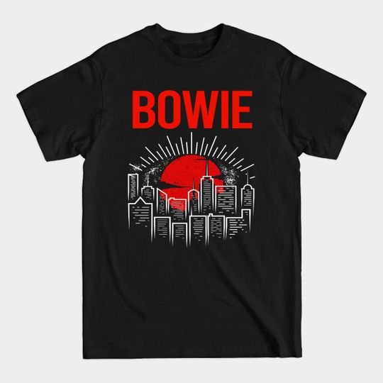 Red Moon Bowie - Bowie - T-Shirt