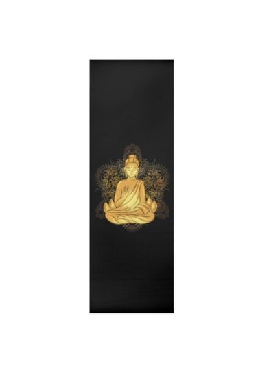 Gold Meditation Buddha Foam Yoga Mat