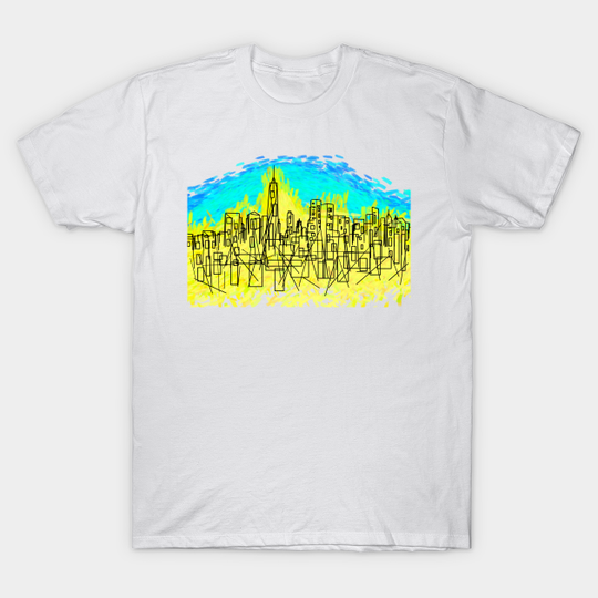 cityscape - City - T-Shirt