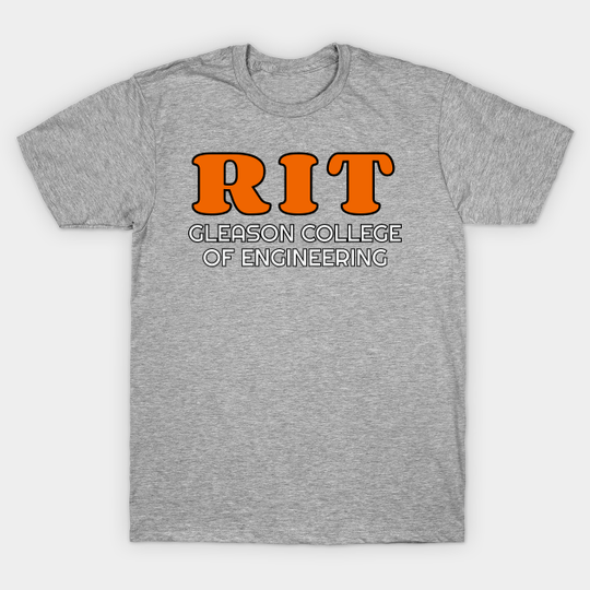 RIT | Kate Gleason College of Engineering (Retro, Orange & White) - Rit - T-Shirt