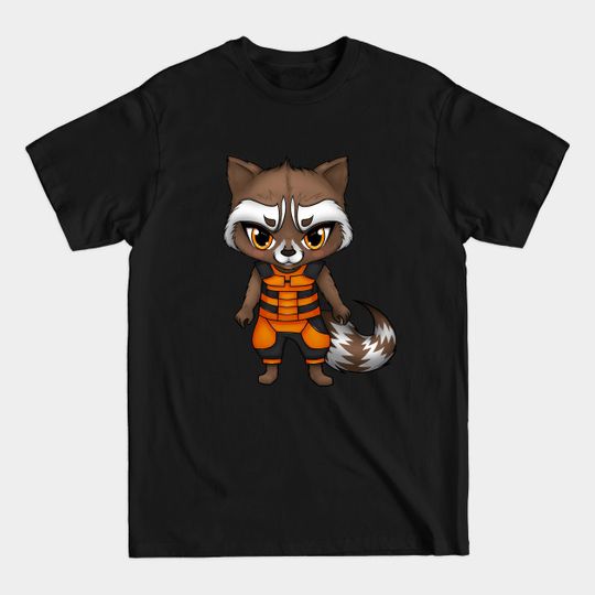 Chibi Rocket Raccoon - Rocket Raccoon - T-Shirt
