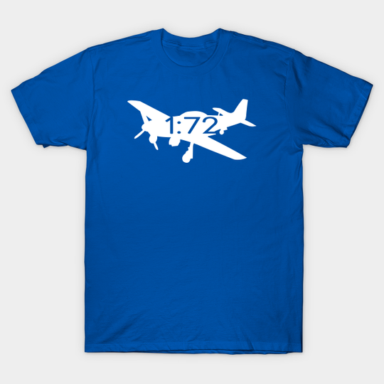 1:72 Plane (dark colors) T-Shirt - Plane - T-Shirt
