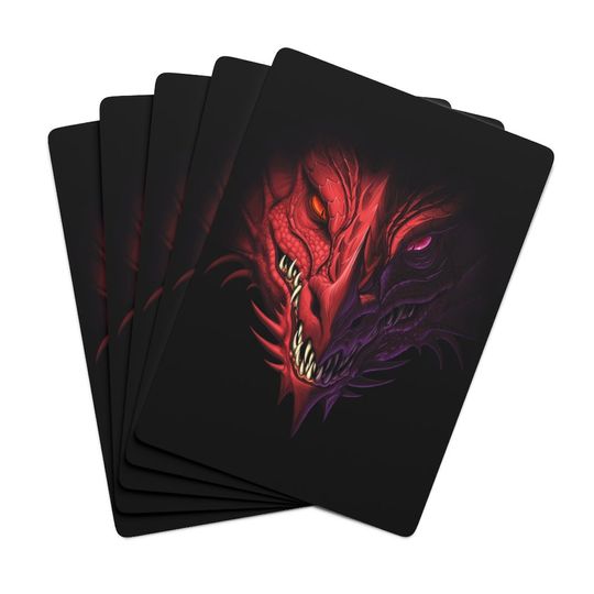 Dragon playing cards - Poker cards - deck of cards