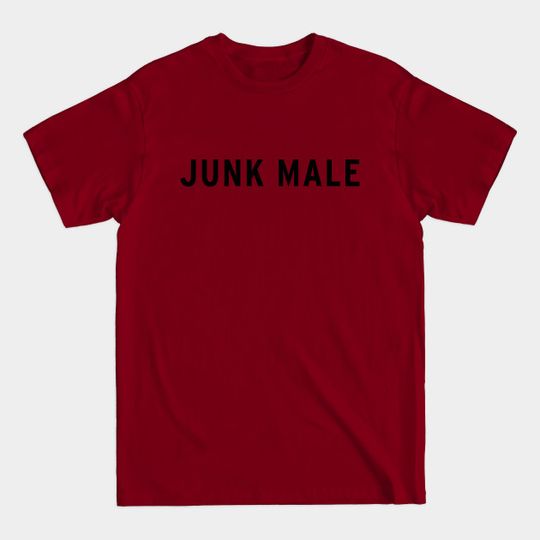 Junk Male - Text - Anthony Oliveira - T-Shirt