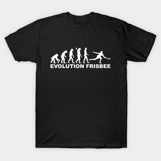 Frisbee evolution - Frisbee - T-Shirt