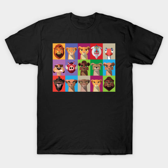 TLK2 Stylized Icons - Thelionkingtwo - T-Shirt
