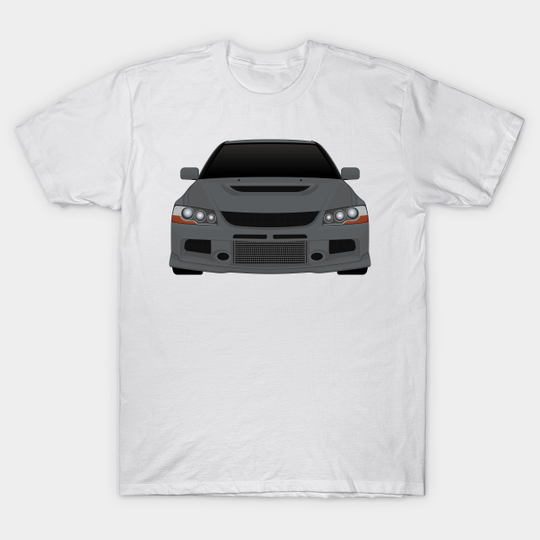 Evo IX Grey - Mitsubishi Evo - T-Shirt