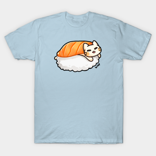 cat sushi blep - Sushi - T-Shirt
