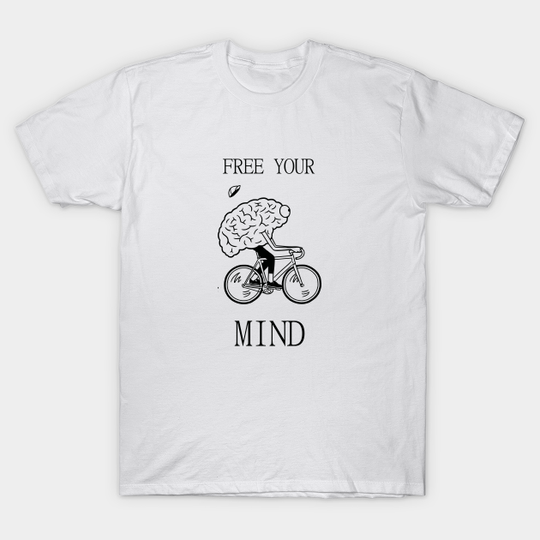 Free your mind - Brain - T-Shirt