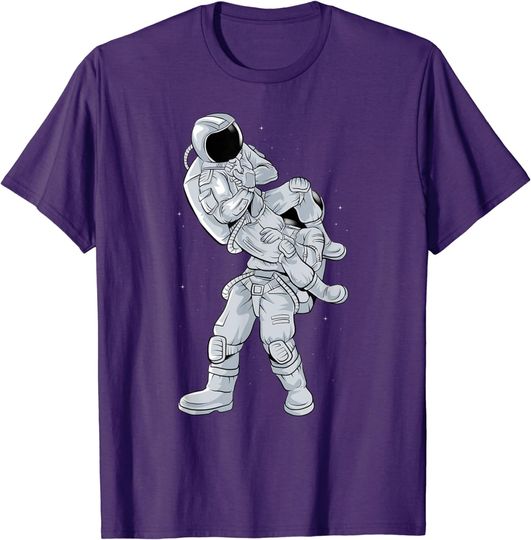 Galaxy BJJ Astronaut Tee Flying Armbar Jiu-Jitsu T-shirt T-Shirt