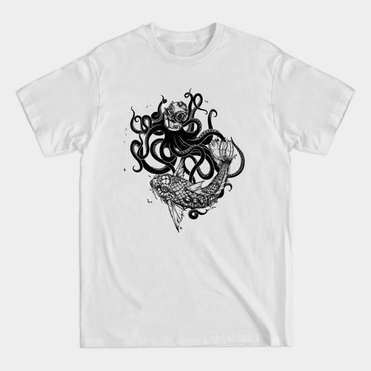 Into the Abyss - Octopus - T-Shirt