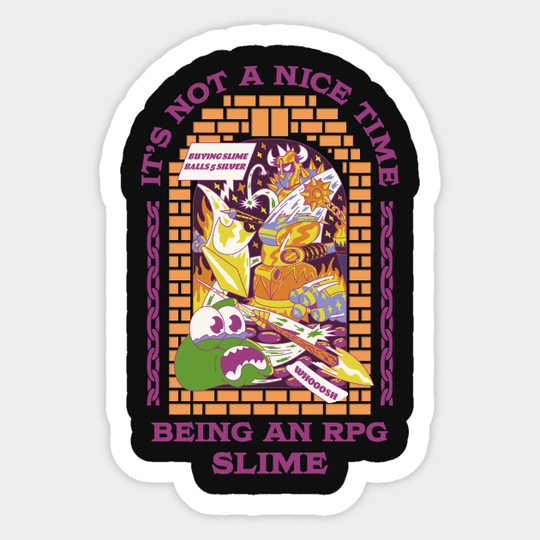 RPG Slime Time - Slime - Sticker