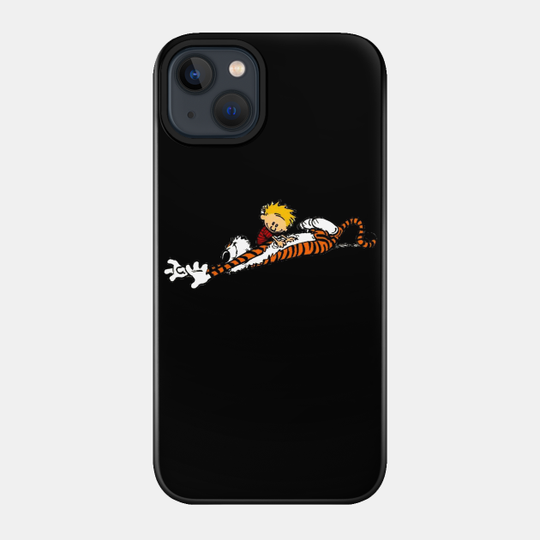 Wake Up Hobb! - Calvin And Hobbes - Phone Case