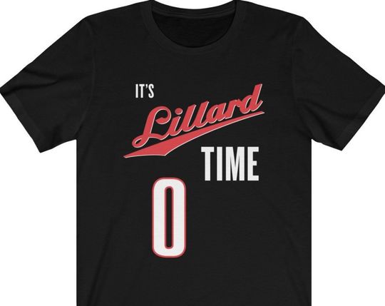 It's Lillard Time - Damion Lillard Beer Parody T-Shirt