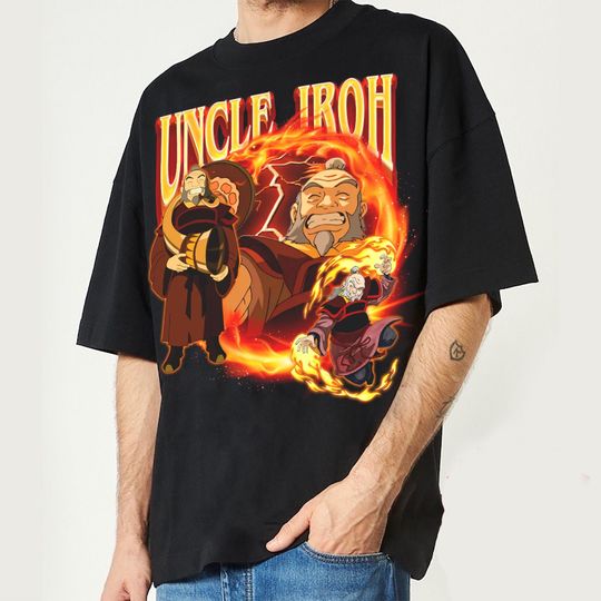 Uncle Iroh Avatar Vintage T Shirt
