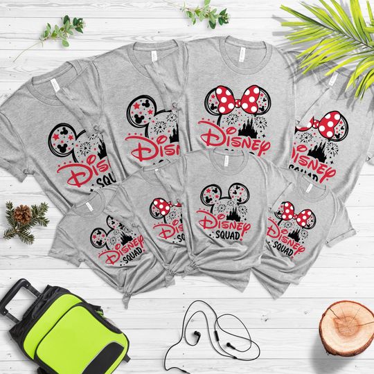 Disney Squad Shirt, Disney Squad Shirt, Disney Trip, Disney Trip Shirt, Disney Group Shirts