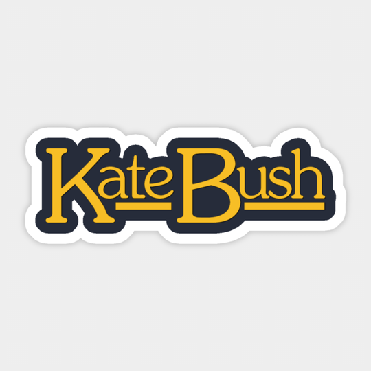 Bush 80s - Kate Bush - Sticker
