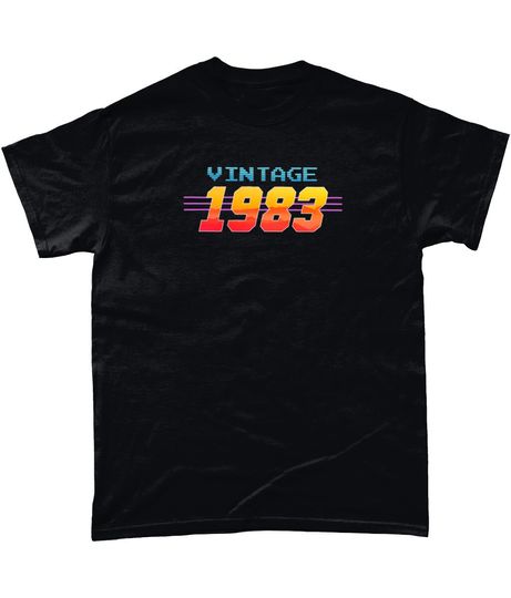 40th Birthday T-shirt, Vintage Birthday Shirt 2023, 40th Birthday T-Shirt