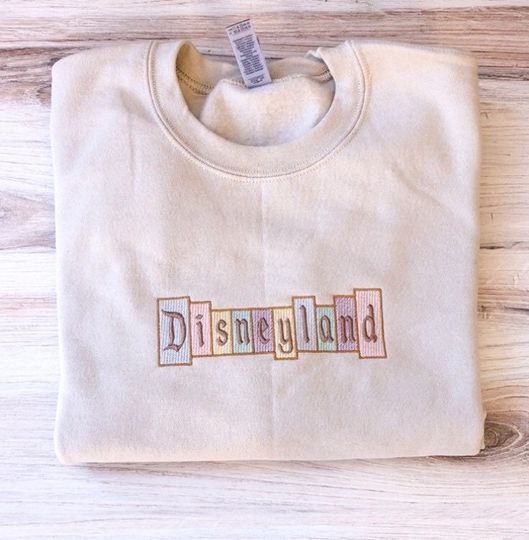 Disneyland Sweatshirt, Magical Sweatshirt, Disneyland Shirt, Embroidered Sweatshirt