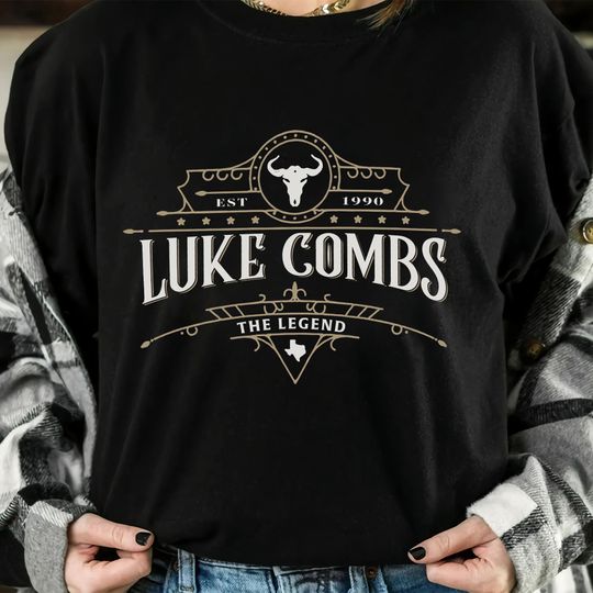 The Legend Luke Combs 1990 T Shirt, Sweatshirt, Hoodie, Cowboy Luke Combs Tour 2023 Merch