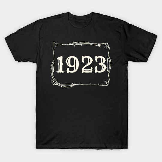 1923 Rope Sign - 1923 - T-Shirts