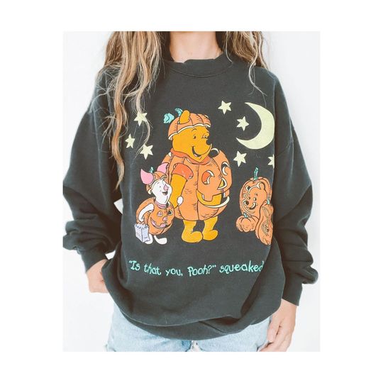 Vintage Halloween Pooh & Friends Sweatshirt