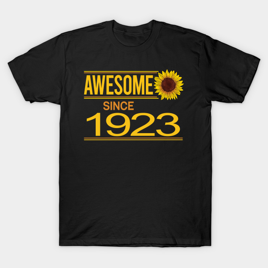 Vintage Sunflower 1923 - 1923 - T-Shirts