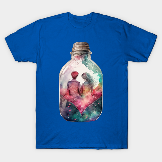 Bottle Couple valentine 2023 - Bottle Couple T-Shirt