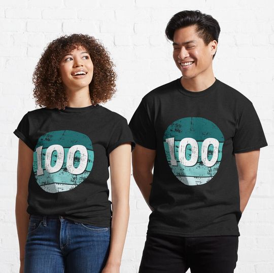 100th Birthday Vintage Retro  Classic T-Shirt