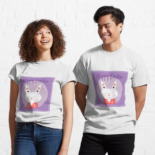 Camiseta Semana Santa Felices Pascua Conejo para Hombre Mujer