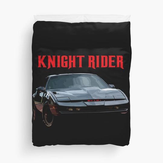 Knight Rider K.I.T.T. Firebird Duvet Cover