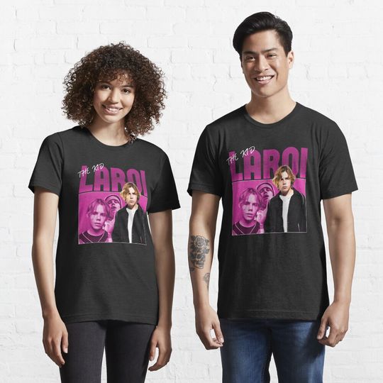 The Kid Laroi Pink Graphic Essential T-Shirt