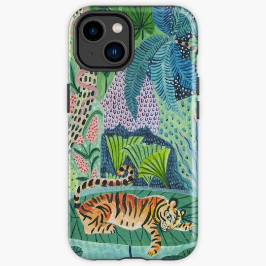 Jungle Tiger Iphone Case