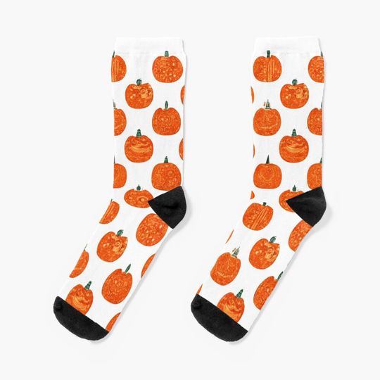 many pumpkins Socks