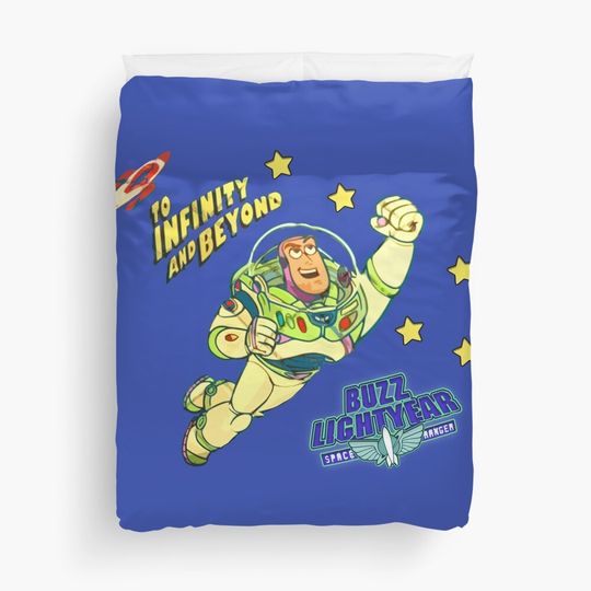 Space Ranger: To Infinity And Beyond! Duvet Cover