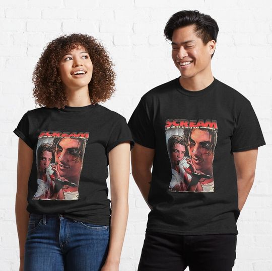 Billy Loomis Scream Movie T-shirt