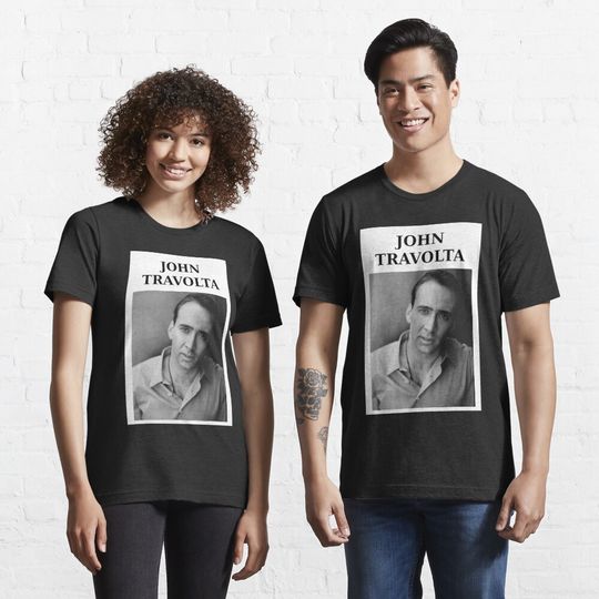 Nicolas Travolta John Cage WTF Essential T-Shirt