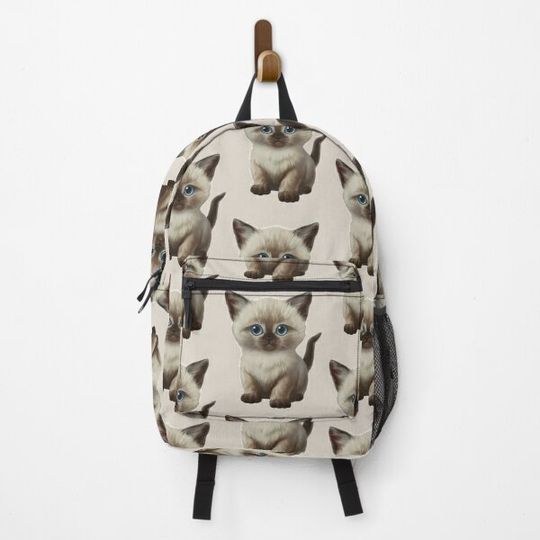 Cataclysm- Siamese Kitten Classic Backpack