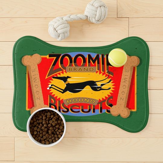Biscuits Zoomie - Pet Bowls Mat