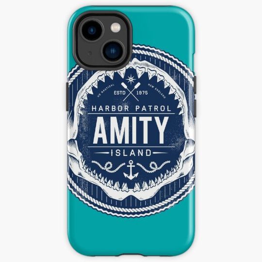 Amity Island Harbor Patrol Iphone Case