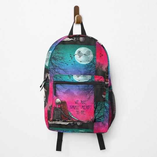 Nightmare Before Christmas We are simply meant to be Backpack