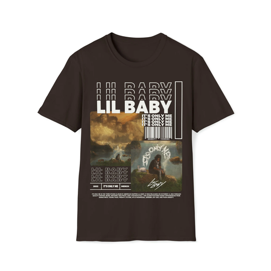 Vintage Lil Baby T-Shirt, 4PF It's Only Me Hip Hop Shirt, Rap Shirt, Music Tour Concert Tshirt