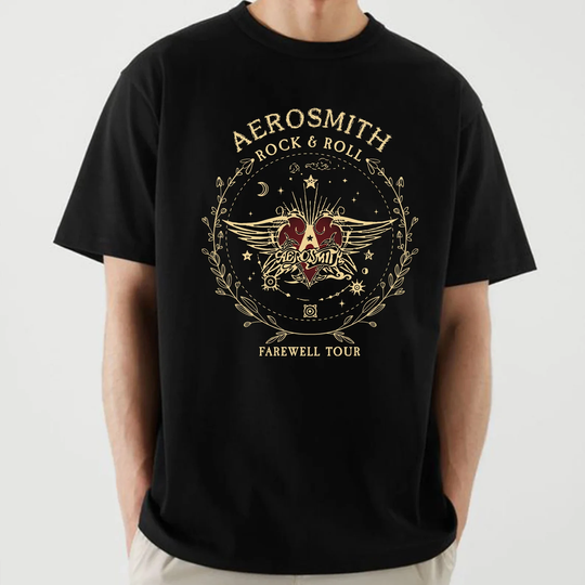 Aerosmith Music Band Peace Out Farewell Tour 2023 Shirt, Hard Rock, Vintage 90’s Music