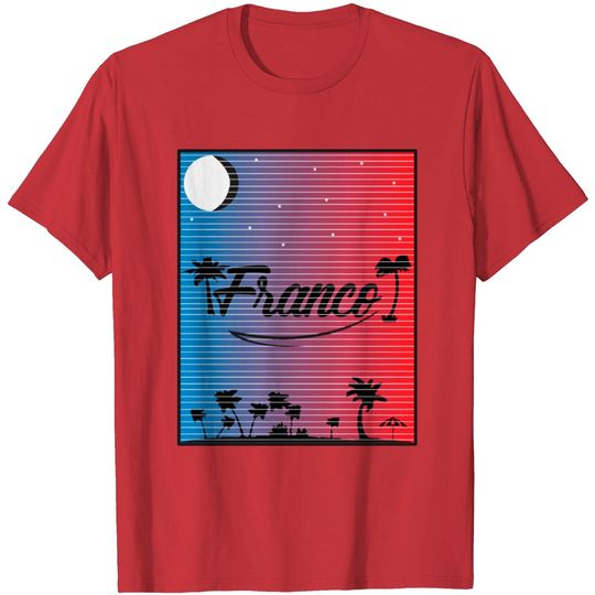 Franco Sunset Lines T Shirt