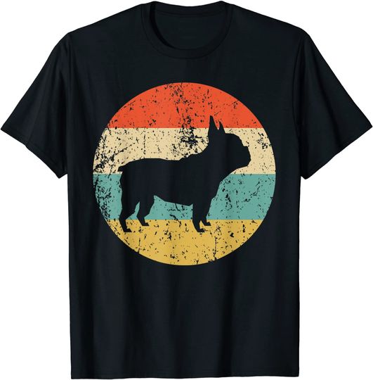 Retro French Bulldog Dog T-Shirt