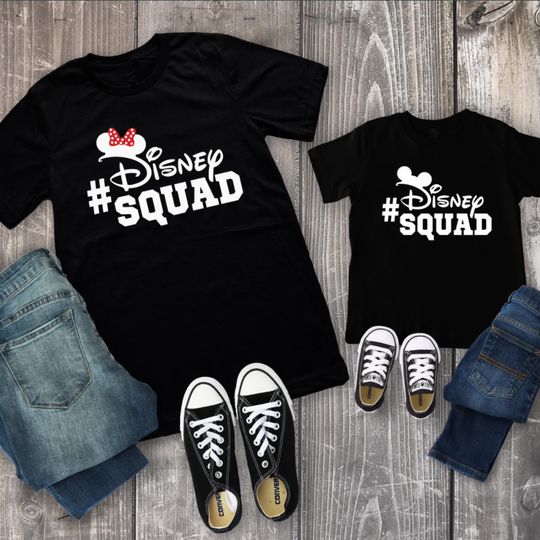 Disney Squad Disney Family Matching T Shirt
